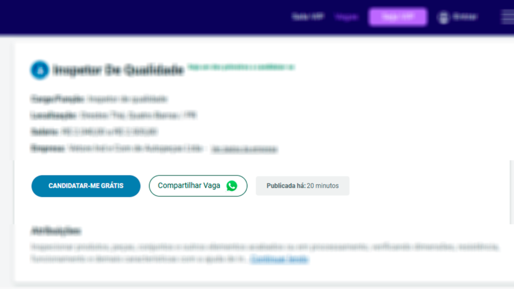 Como funciona a candidatura no BNE?